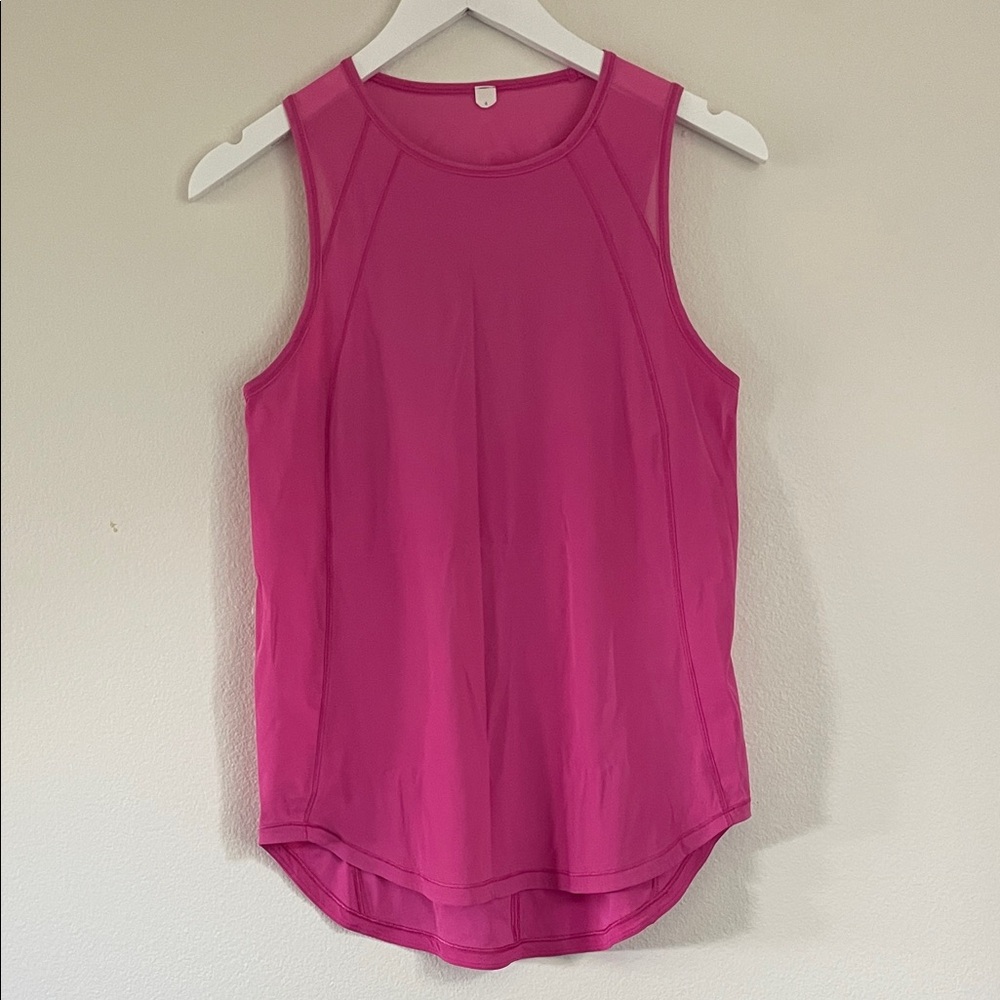 Lululemon Athletica Pink Tank Top